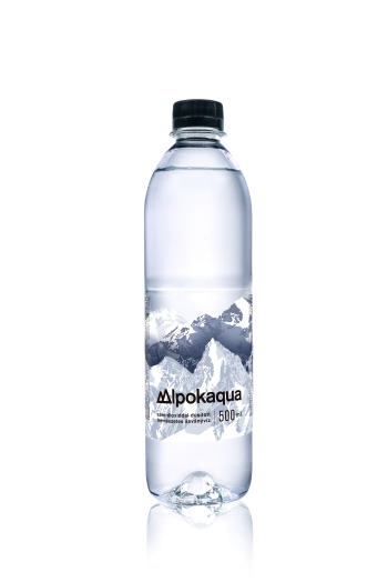 Alpokaqua szénsavas természetes ásványvíz 0,5l PET