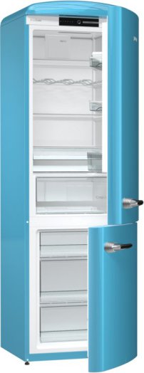 ORK192BL Kombinált hűtőszekrény/Fagyasztó Gorenje Retro Kollekció