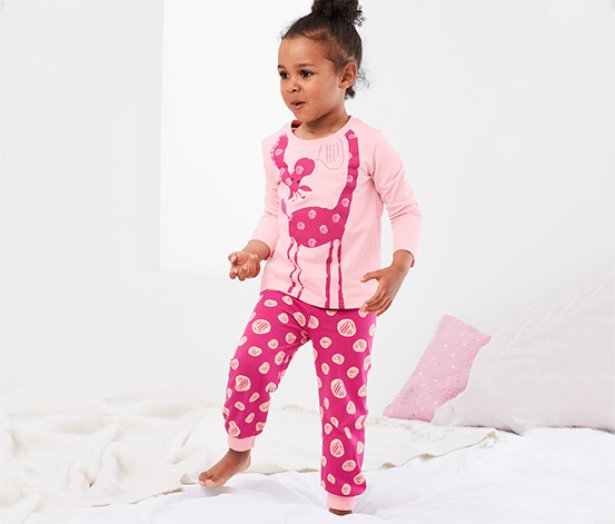 Gyerek pizsama, rózsaszín
