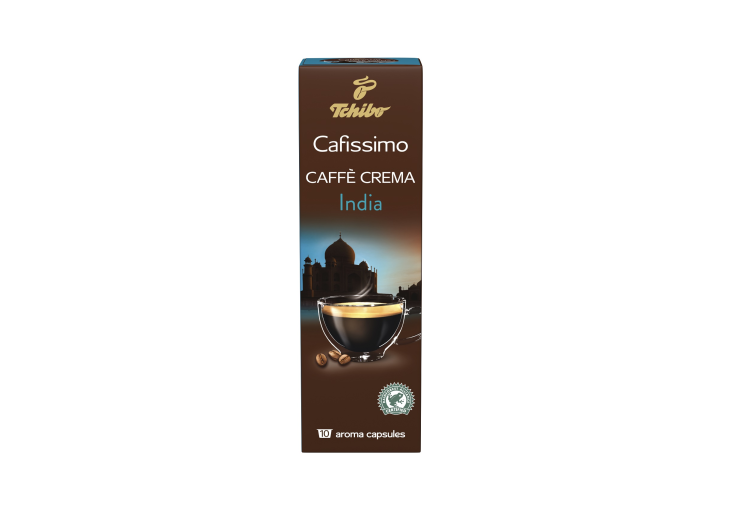 Tchibo Caffé Crema India 10 db kávékapszula  RA/UTZ