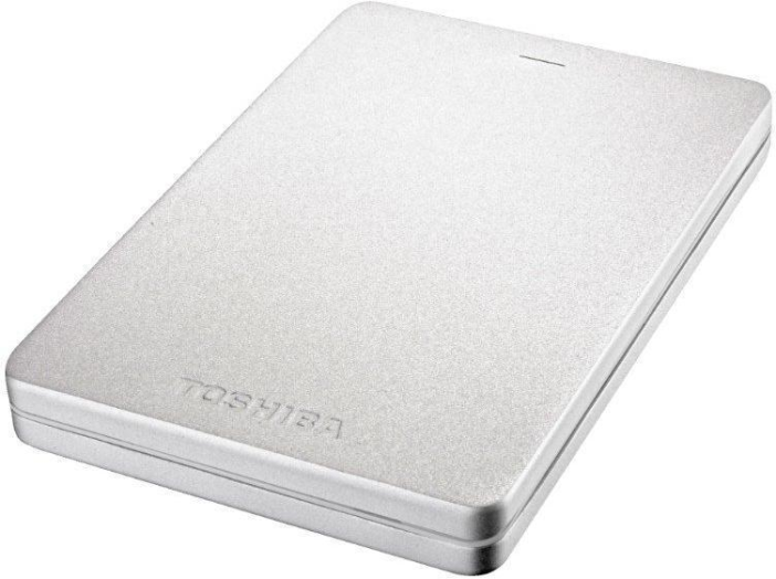 Toshiba 2,5'' HDD 500GB ezüst USB3.0, ALU