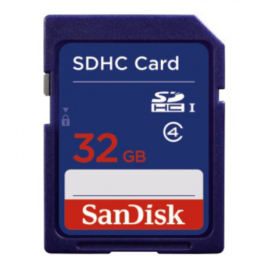 Sandisk SDHC kártya 32GB CL4