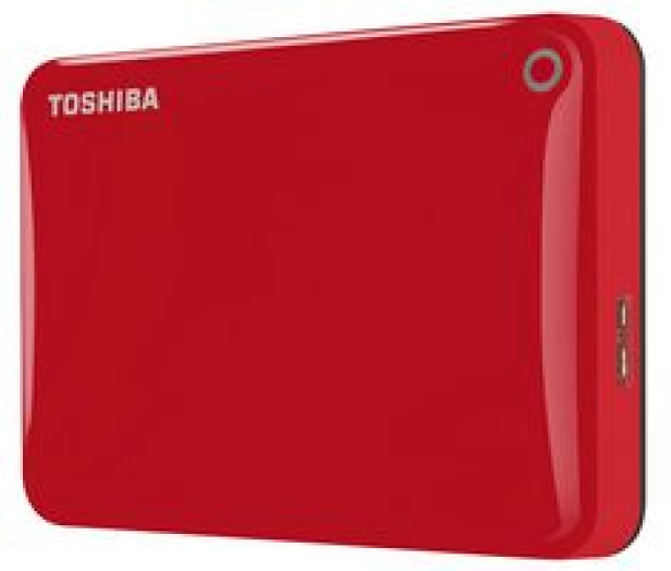 Toshiba 2,5'' HDD 500GB piros USB3.0