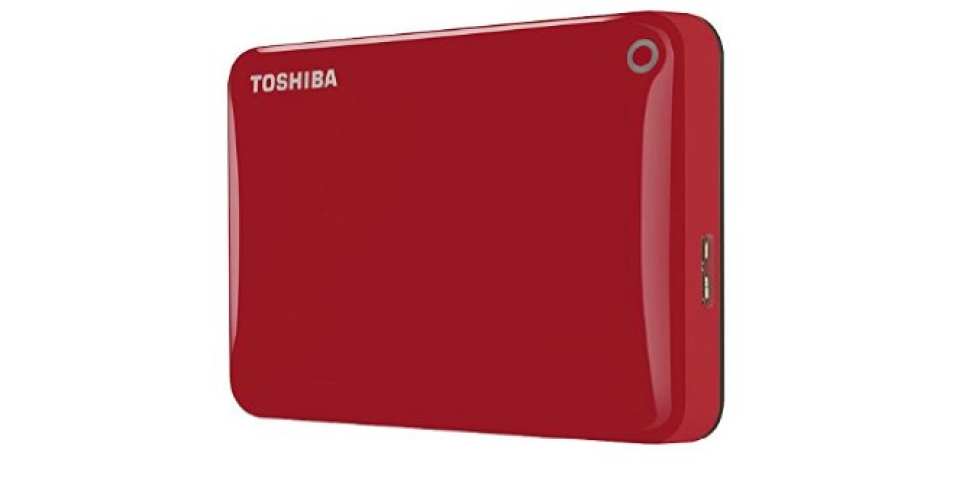 Toshiba 2,5'' HDD 2TB piros USB3.0