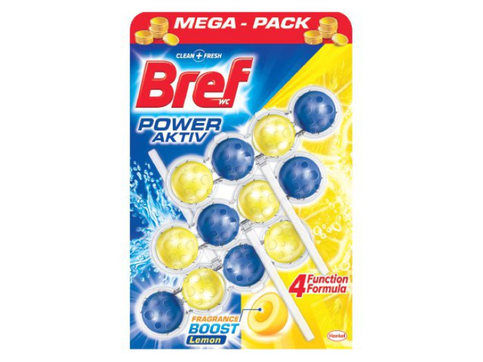 Bref Power aktív, Duo-Aktív vagy Blue-Aktiv WC-frissítő triopack