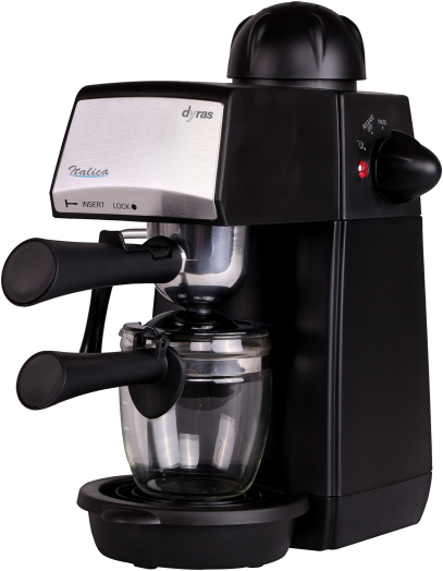 Dyras CPM-1140 Eszpresso kávéfőző fekete/inox