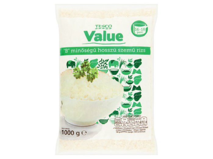 Tesco Value „B” rizs