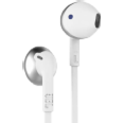T205 fülhallgató, fehér-króm