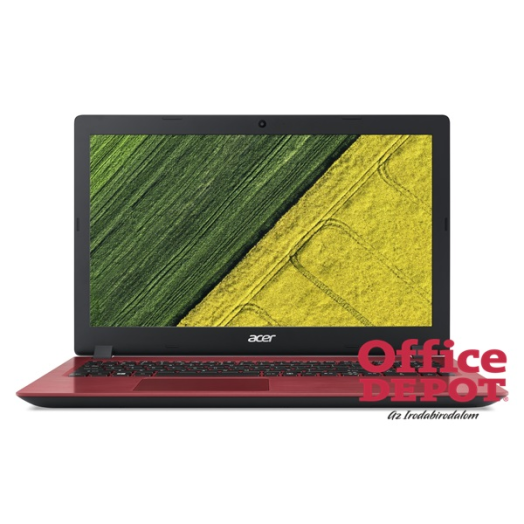 Acer Aspire A315-51-33NJ 15,6"/Intel Core i3-6006U/4GB/500GB/Int. VGA/piros laptop