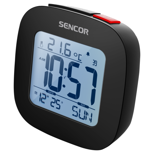 Sencor SDC 1200 B ébresztőóra hőmérővel