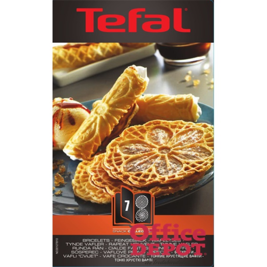 Tefal XA800712 Snack Collection sütemény cserélhető sütőlap