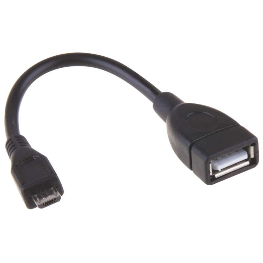 Kábel USB OTG 15CM