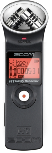 ZOOM H1 WAV/MP3 rögzítő szürke hordozható diktafon