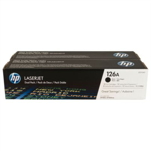 HP CE310AD/126A toner dupla, fekete