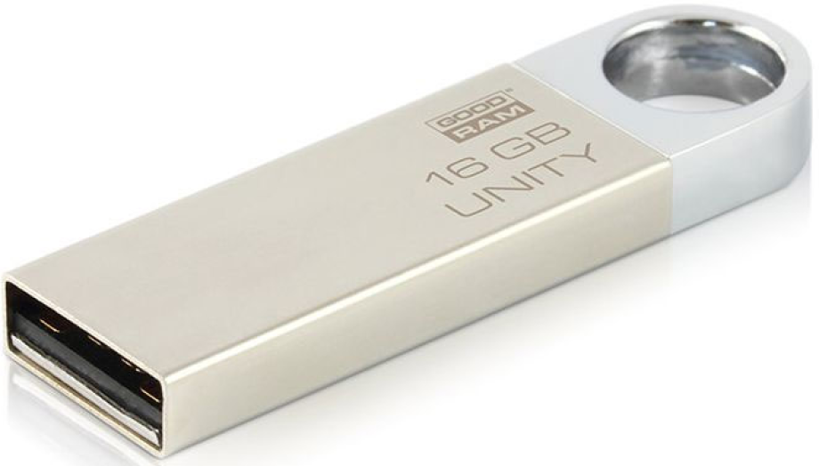Pendrive 16GB GOODRAM UNITY USB2.0, fémház