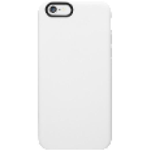 iPhone 6 Macaron fehér szilikon tok