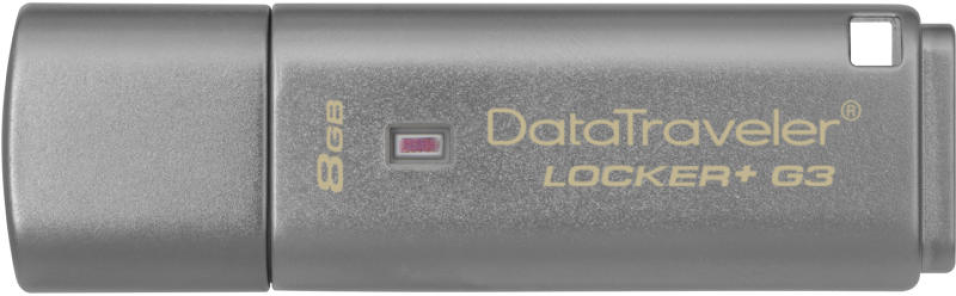 Kingston 8GB USB3.0 pendrive DTLPG3/8GB, titkosítható