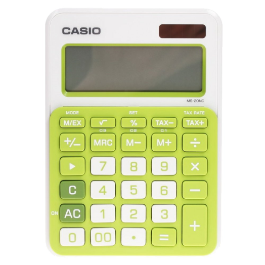 Casio MS 20 NC/GN számológép