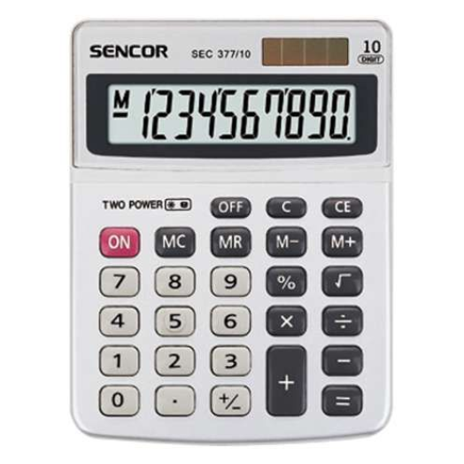 Sencor SEC 377/10 számológép