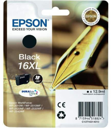 Epson T1631 patron fekete No.16XL