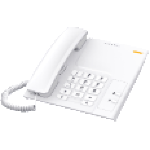 T26 fehér vezetékes telefon