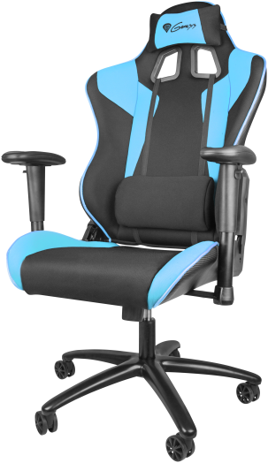 Genesis nitro 330 gamer szék, fekete-kék, NFG-0752B
