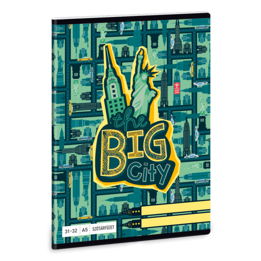 The Big City A/5 szótárfüzet 3132