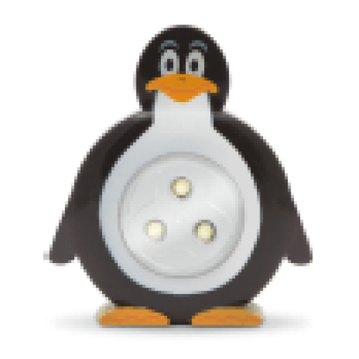 20273G Nyomógombos lámpa - Pingvin