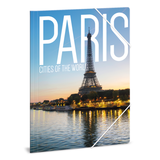 Cities-Paris gumis dosszié A/4
