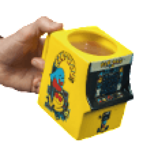 Pac-Man Árkád formázott bögre (Kiegészítők/Relikviák)