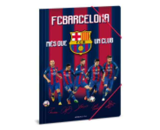 Ars Una FCBarcelona A4 gumis mappa játékosok