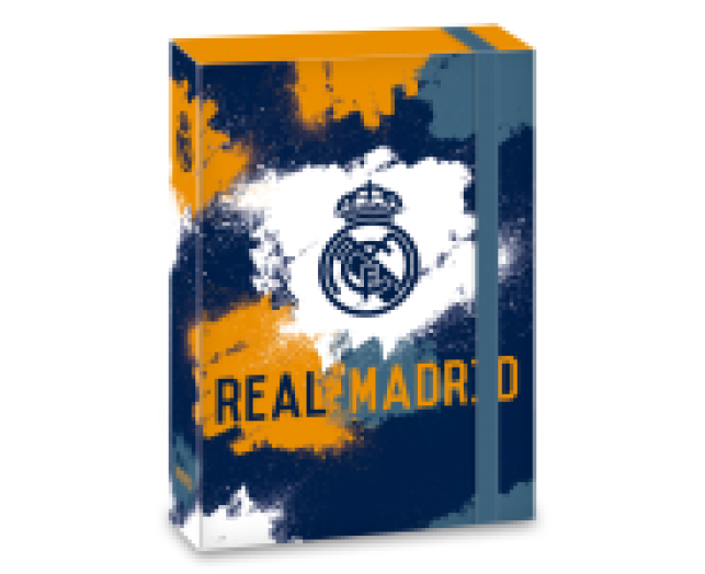 Ars Una Real Madrid A4 füzetbox narancs-kék