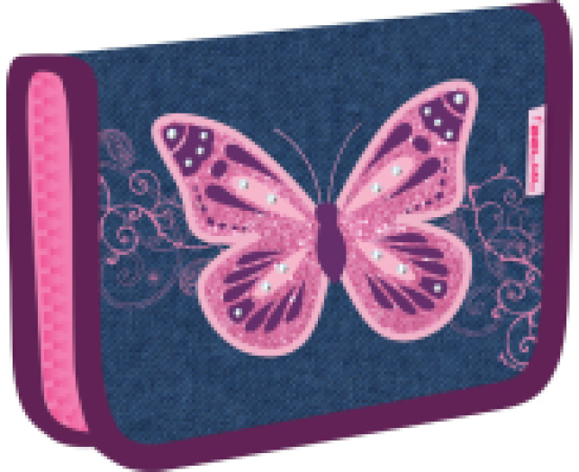 Belmil klapnis tolltartó Purple Flying Butterfly