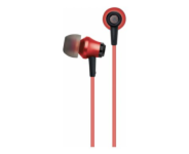 Buxton fülhallgató piros, 3 fülpárna,kábeltartó BHP 4020