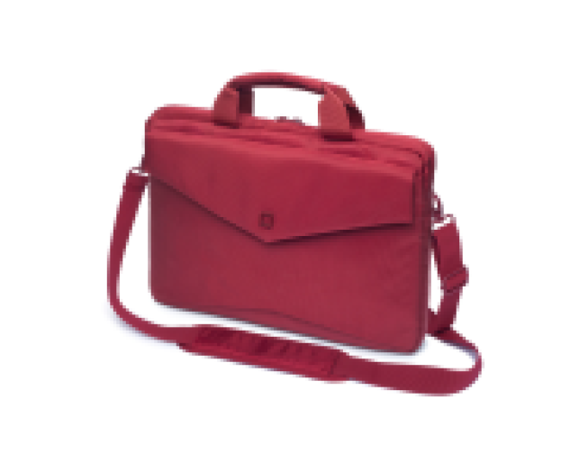 Dicota Code Slim Case 15'' notebook táska, piros