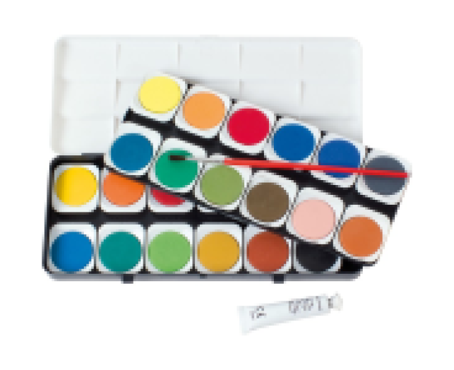 EF-Festék 24db-os cserélhető korong vegyes szín