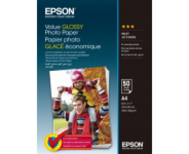Epson A/4  fényes 50L 183g fotópapír