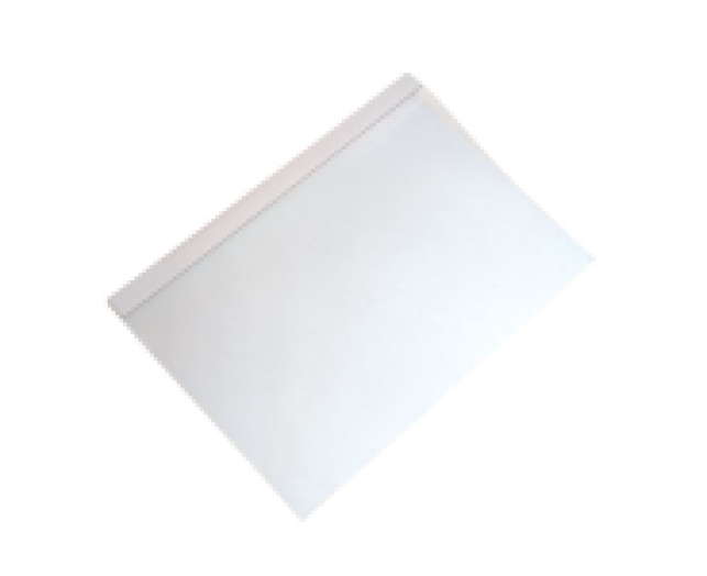 GBC Hőkötő borító 3mm, bőrhatású fehér