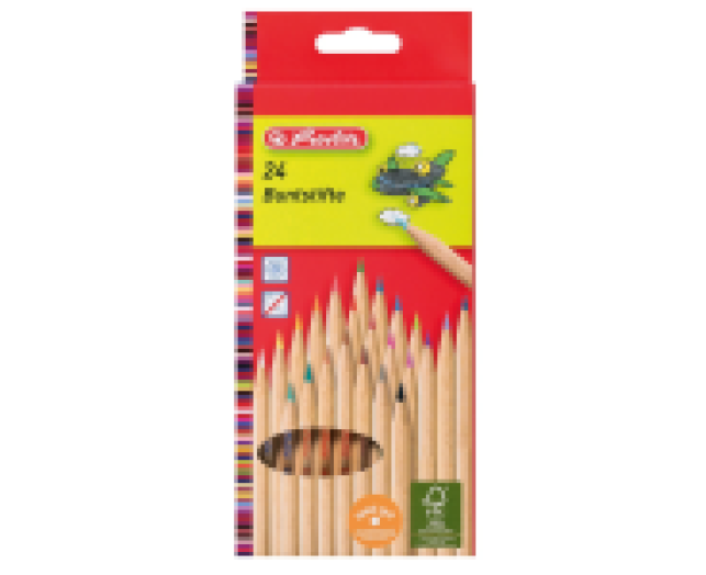 Herlitz natúr testű színes ceruza készlet