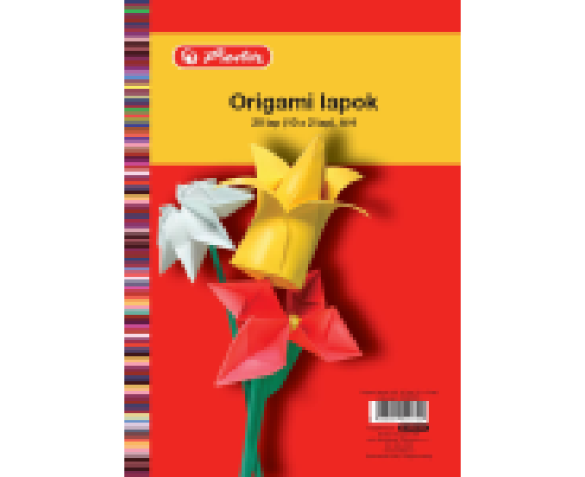 Herlitz origami lapok A4 20ív/csomag