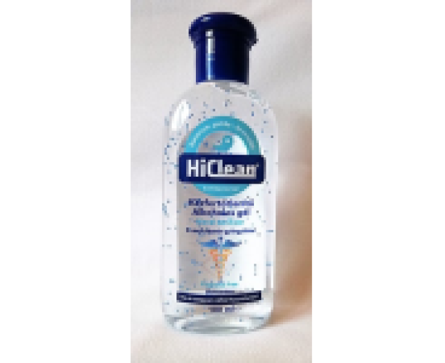 HiClean kézfertőtlenítő gél Illatmentes 100 ml