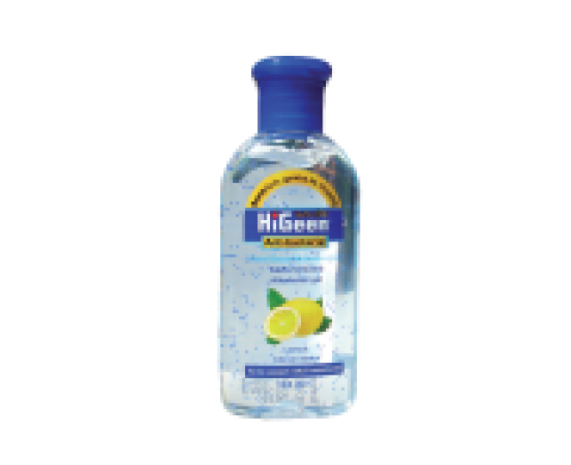 Higeen kézfertőtlenítő gél 110 ml citrom
