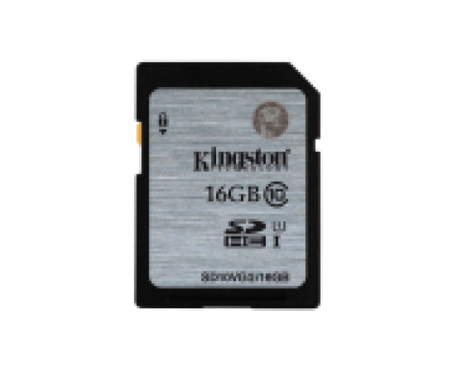 Kingston 16 GB SDHC Cl10 UHS-I memóriakártya