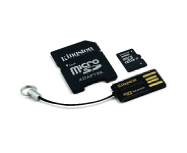 Kingston 32Gb Gen2 MicroSDHC adapterrel + USB Class 10