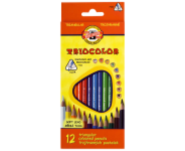 Koh-I-Noor Triocolor háromszög színes ceruza