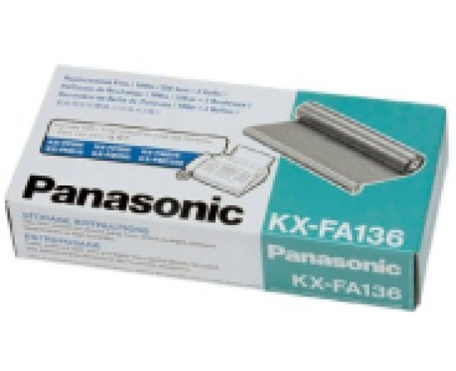 Panasonic KX-FA136 faxfólia, fekete