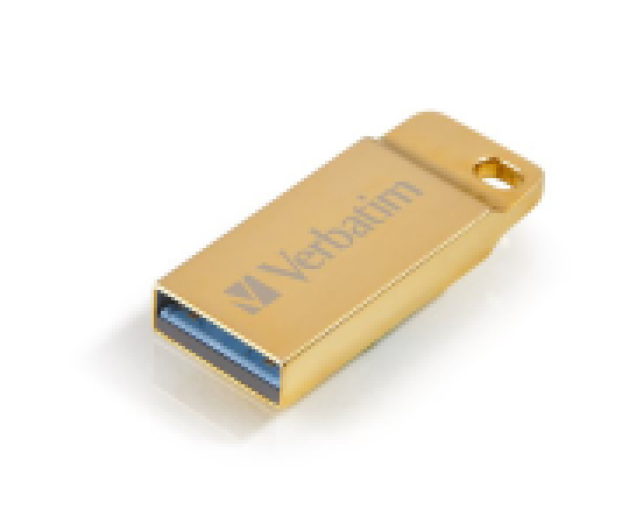 Pendrive 64GB Verbatim E.M. g USB 3.0 Exclusive Metal gold