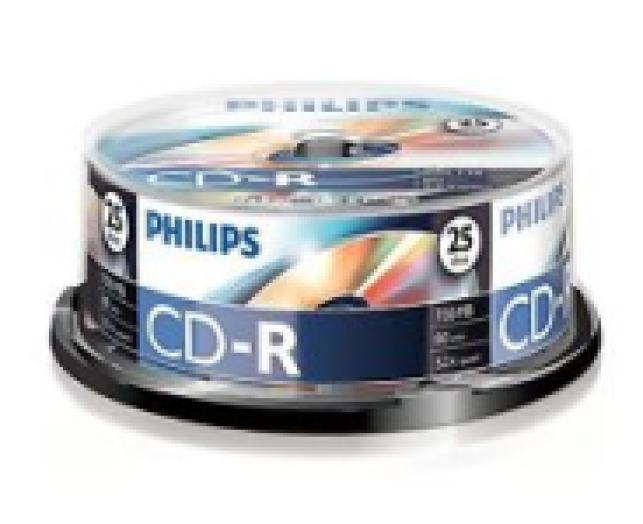 Philips CD-R80*25 nyomtatható