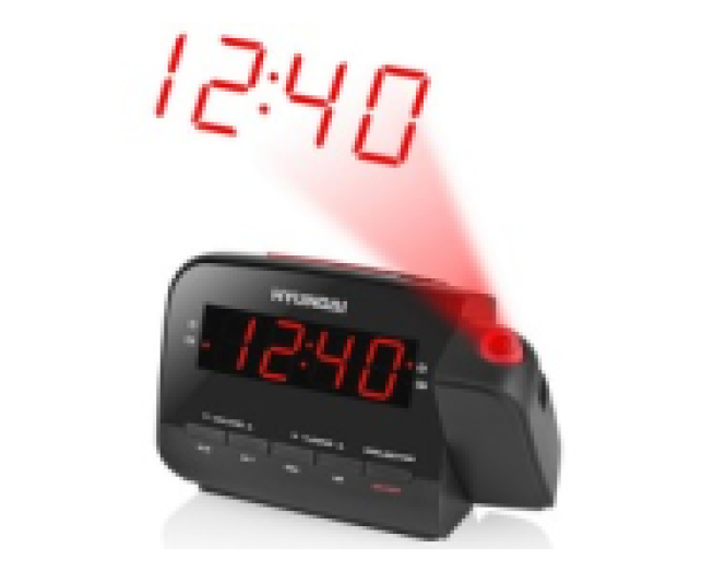 Rádiós ébresztő óra+kivetítő HYURAC481PLLBR