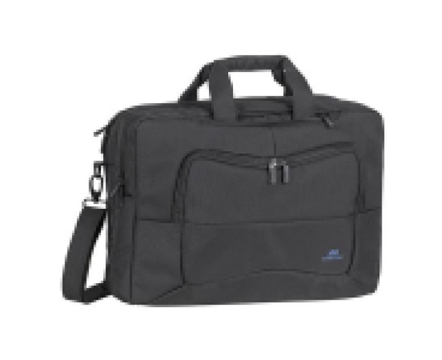 RIVACASE Tegel notebook hátizsák/válltáska 16' fekete